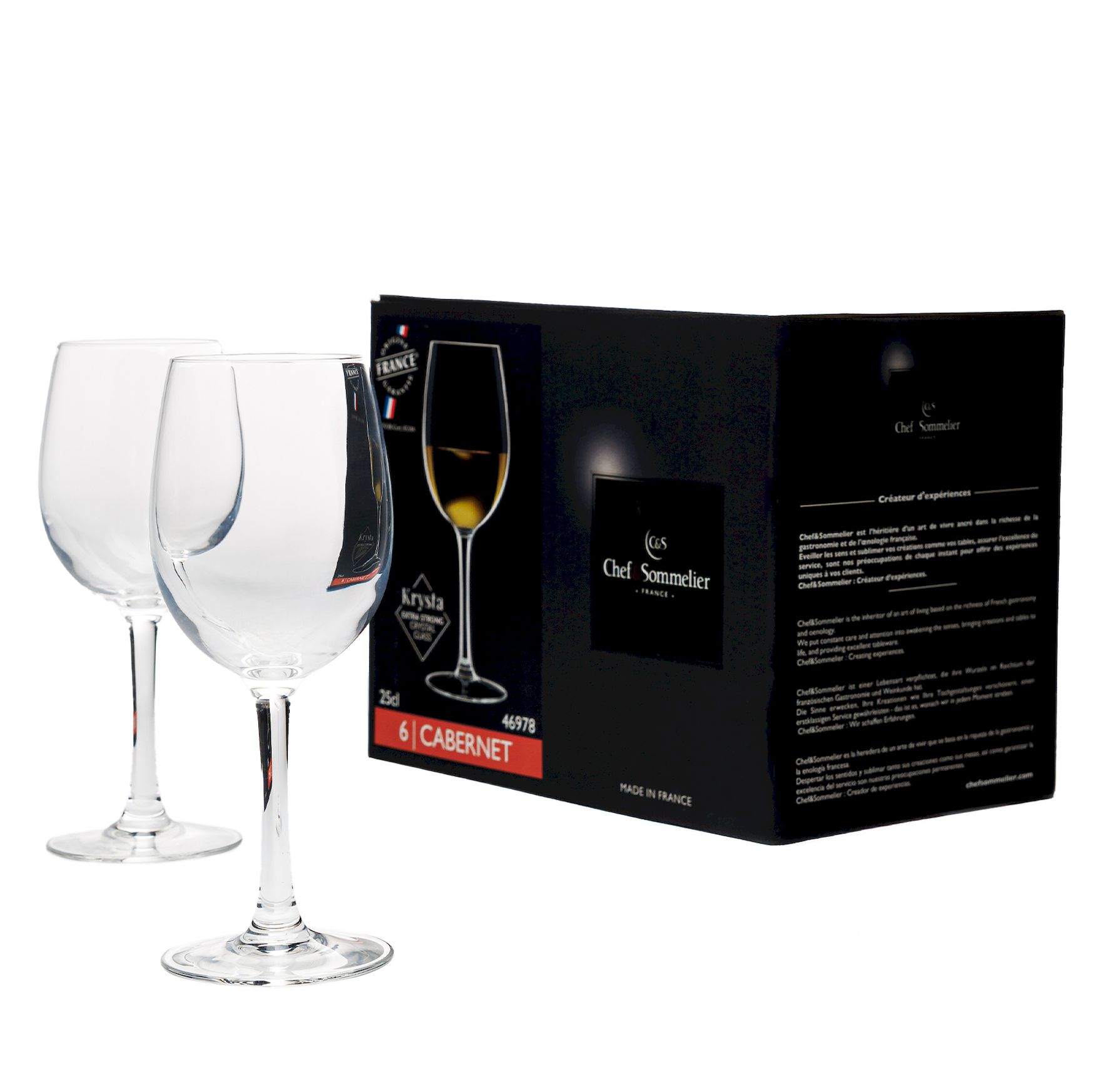 Бокалы для вина Chef&Sommelier Cabernet 250 мл. / 6 шт. купить онлайн в ...